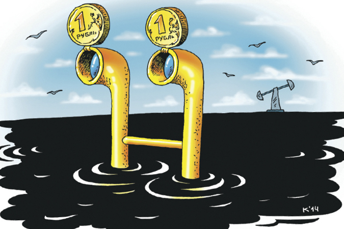 Плавающий курс рубля помог экономике при низких ценах на нефть