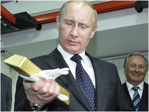 В октябре Россия купила самое большое количество золота с 1998 года