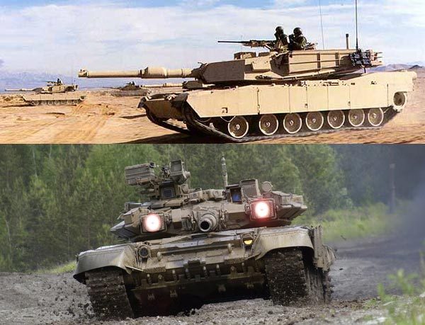 M1A2 Abrams vs Т-90-S