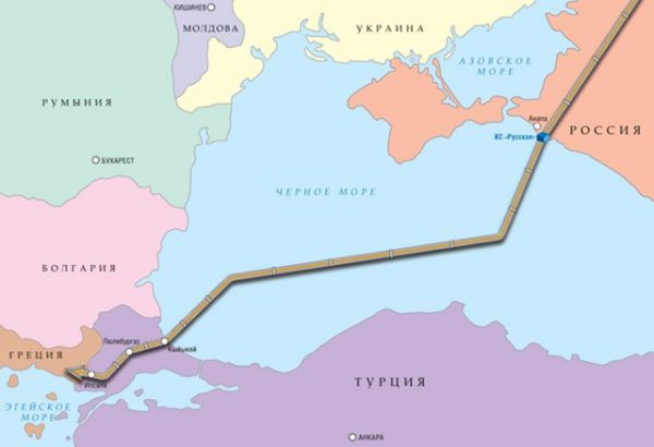 "Турецкий поток" пересек границу Турции