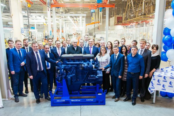 КАМАЗ запускает конвейер по производству двигателей Р6